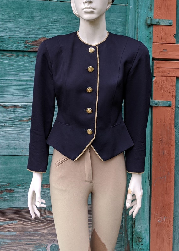 Vintage Cropped Jacket Military Premiere Collectio