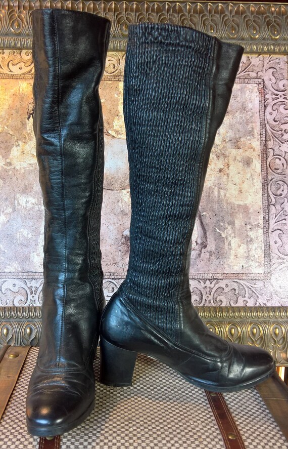 vintage tall boots