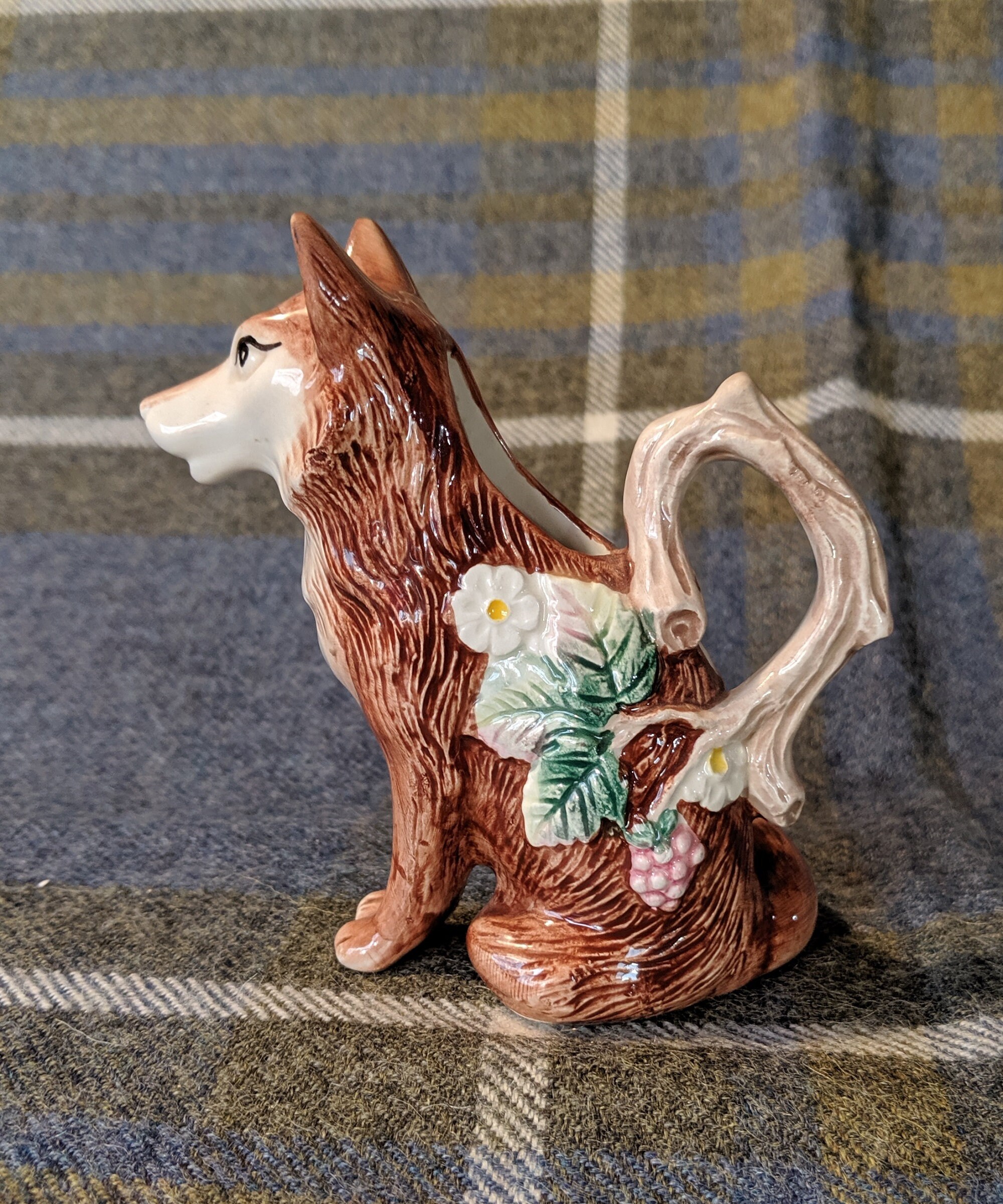 Vintage Cream and Sugar Set Fitz & Floyd Reynard Fox 1991