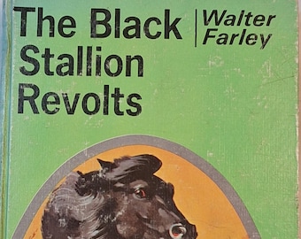 ヴィンテージブック「ブラックスタリオンの反乱」ウォルター・ファーリー著 – 1953年