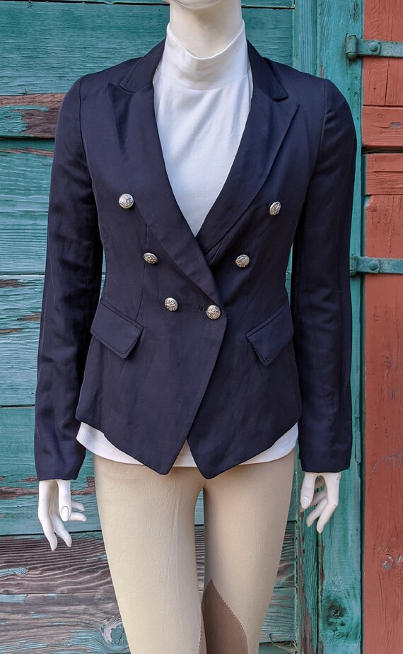 Ladies vintage dark navy Gem