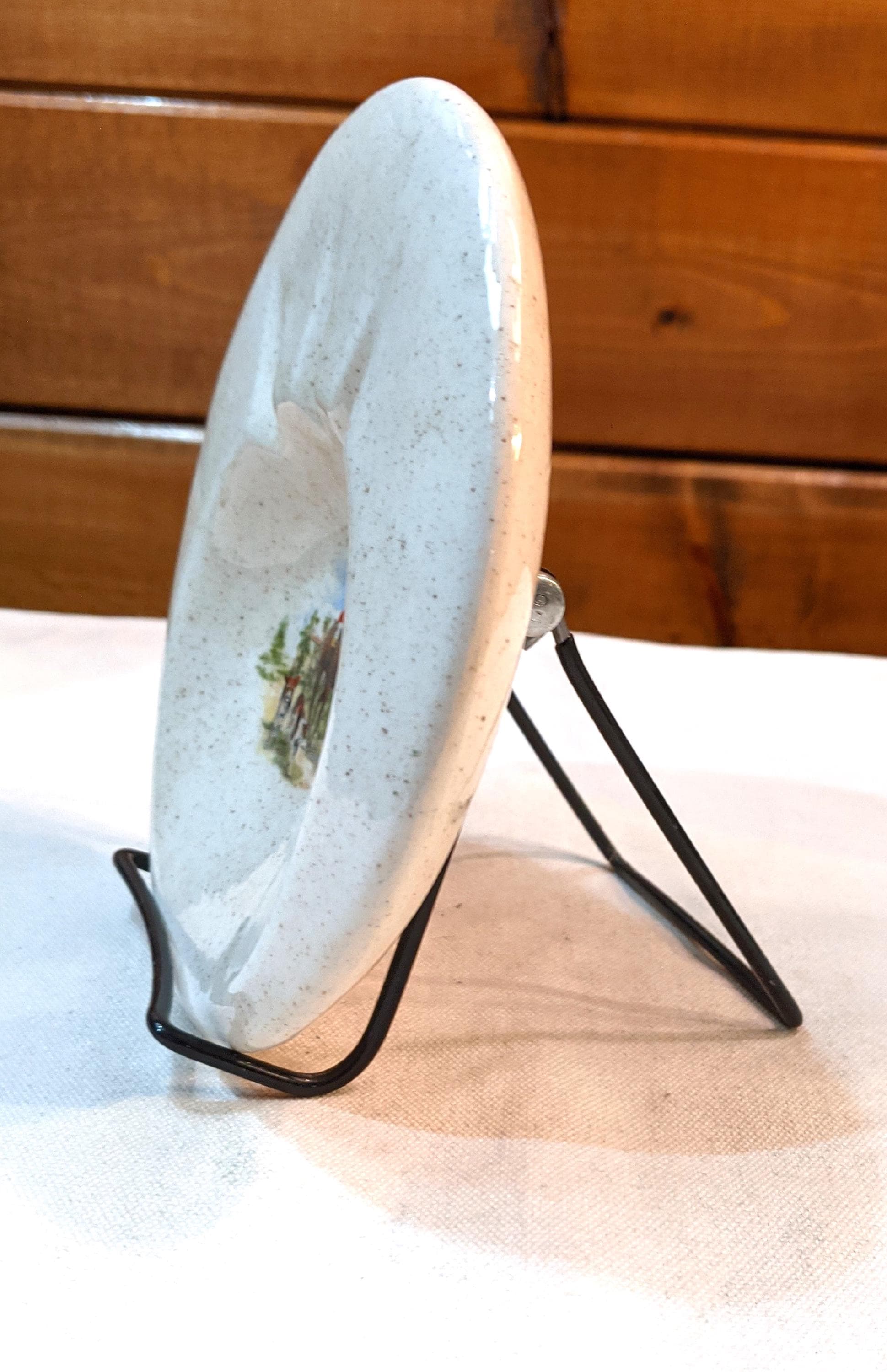 ヴィンテージ灰皿 バルーン型 中空陶器 狩猟風景 1950年代 - Etsy 日本