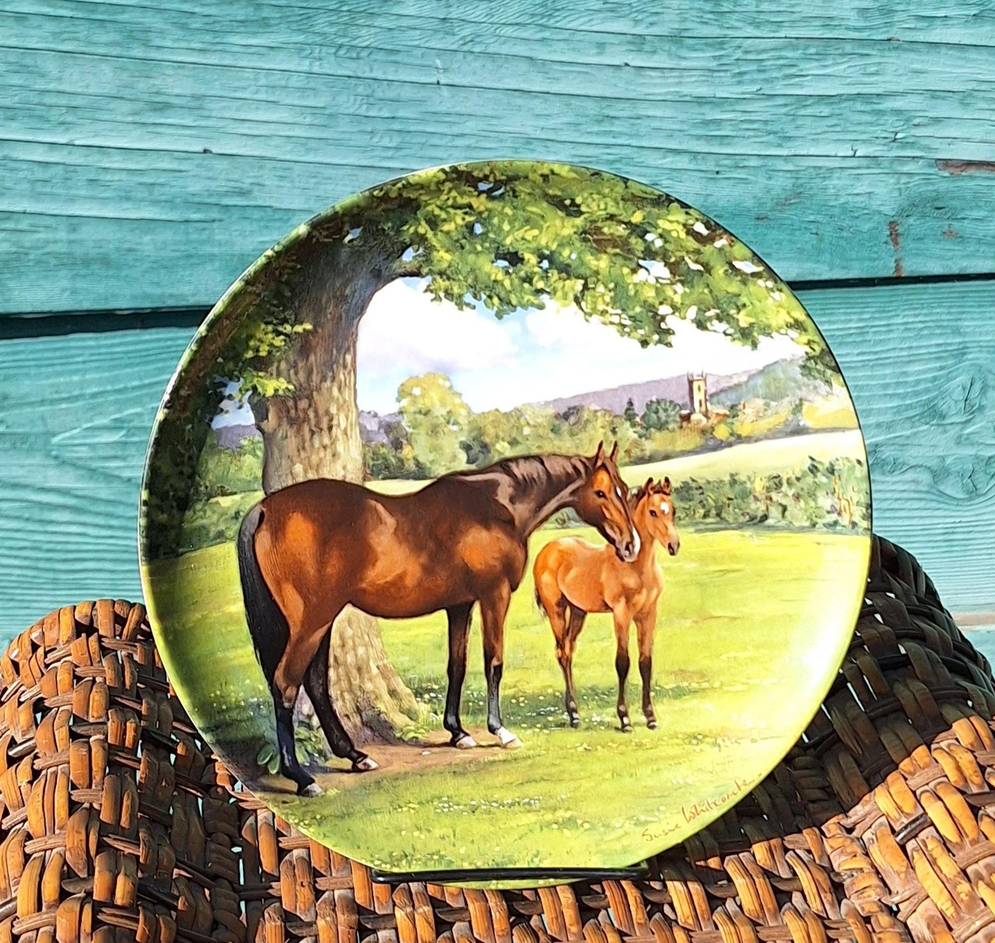 Spode Horse Dinner Plates Elk Plates Spode Woodland Dinner Plate