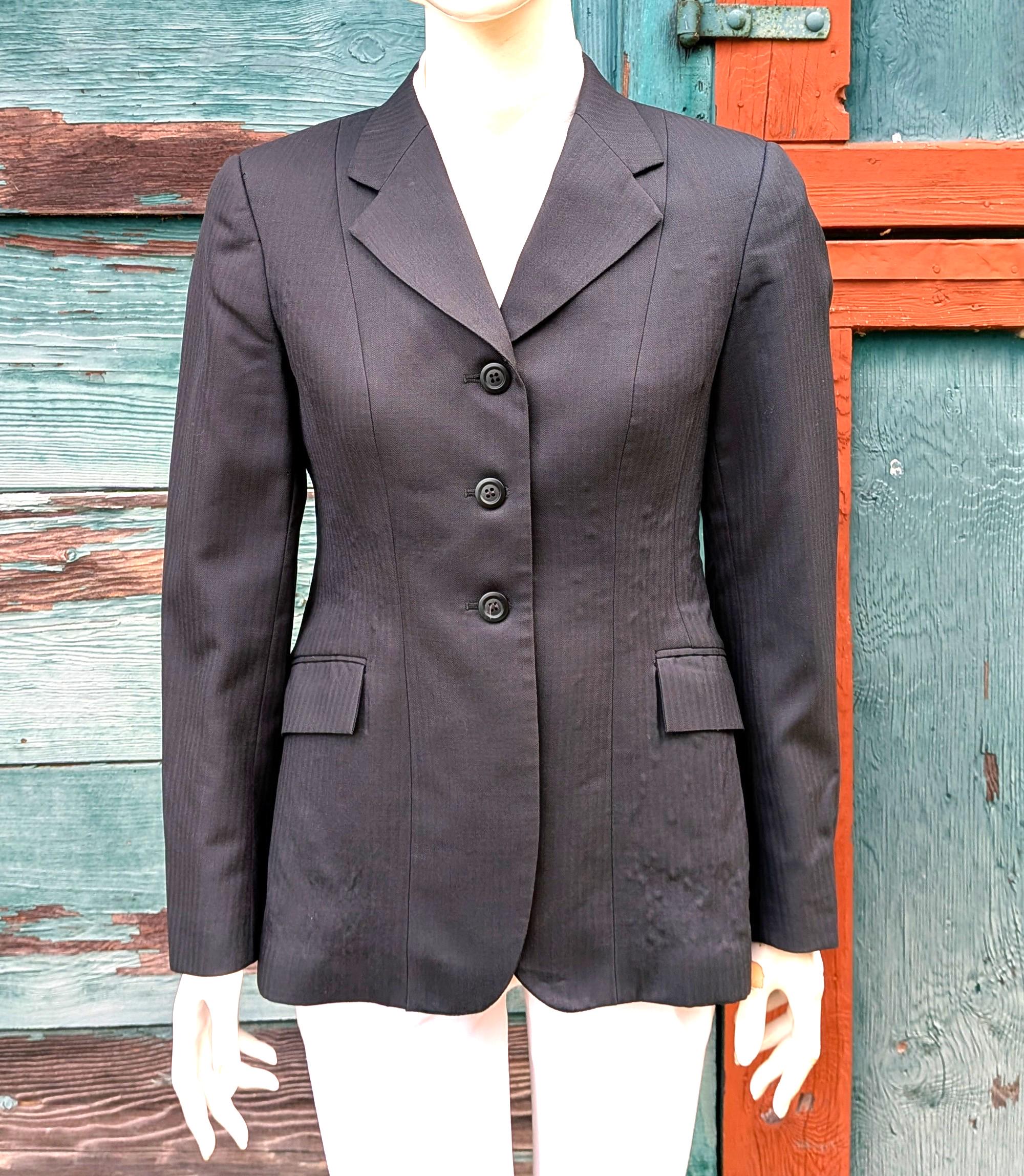Vintage Wool Women Riding Jacket - Etsy