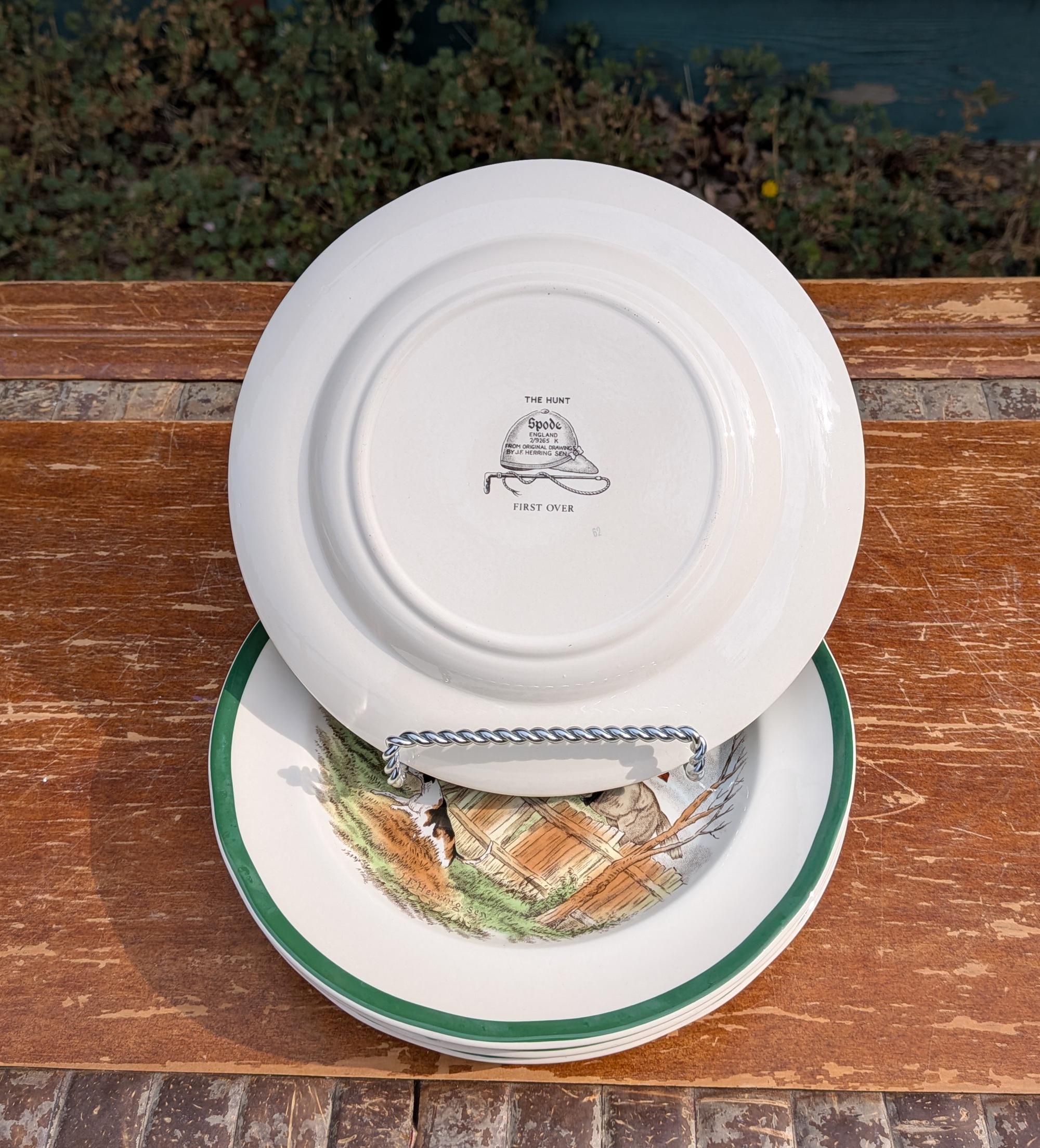 SPODE スポードTHE HUNTハンティング乗馬お皿セット英国製 【公式通販】
