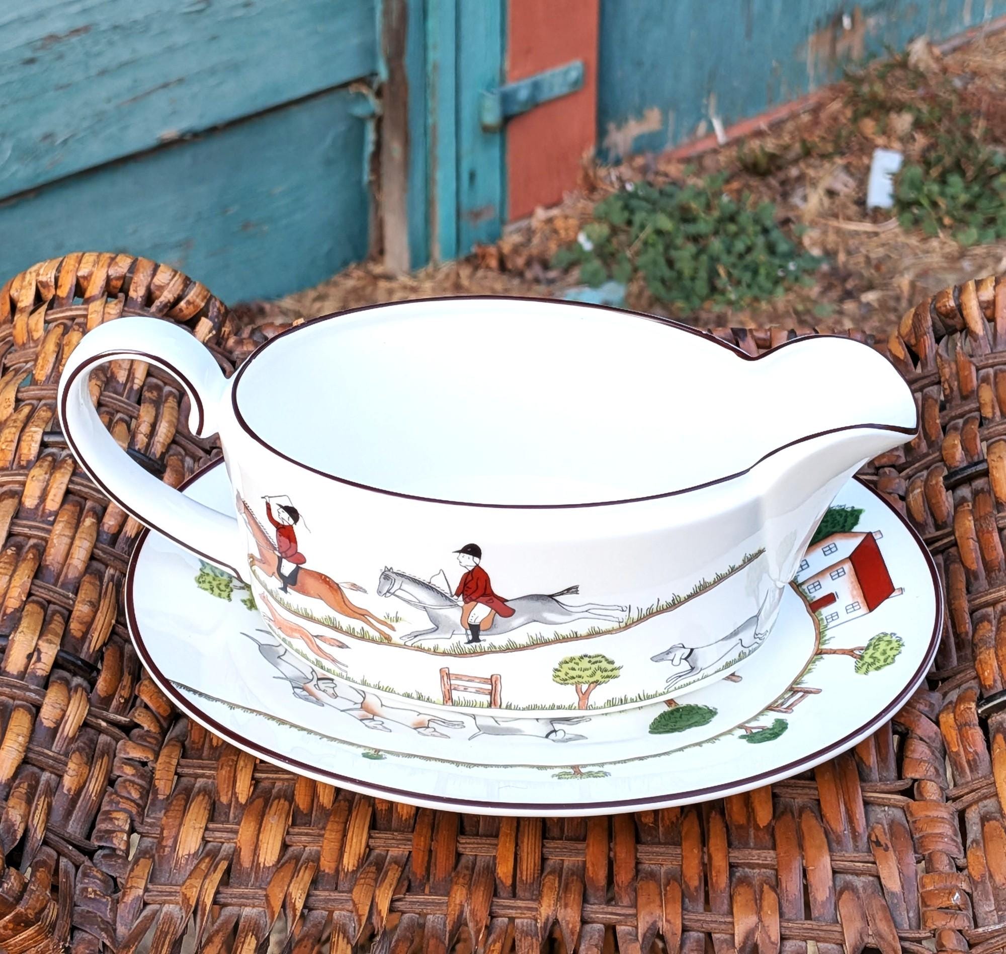 Coalport Hunting Scene China - Etsy