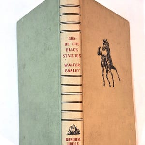 Vintage Buch “Son of the Black Stallion” von Walter Farley – Dritte Auflage 1947