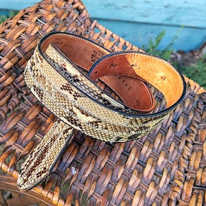 70s Snake Belt - Etsy display picture 2