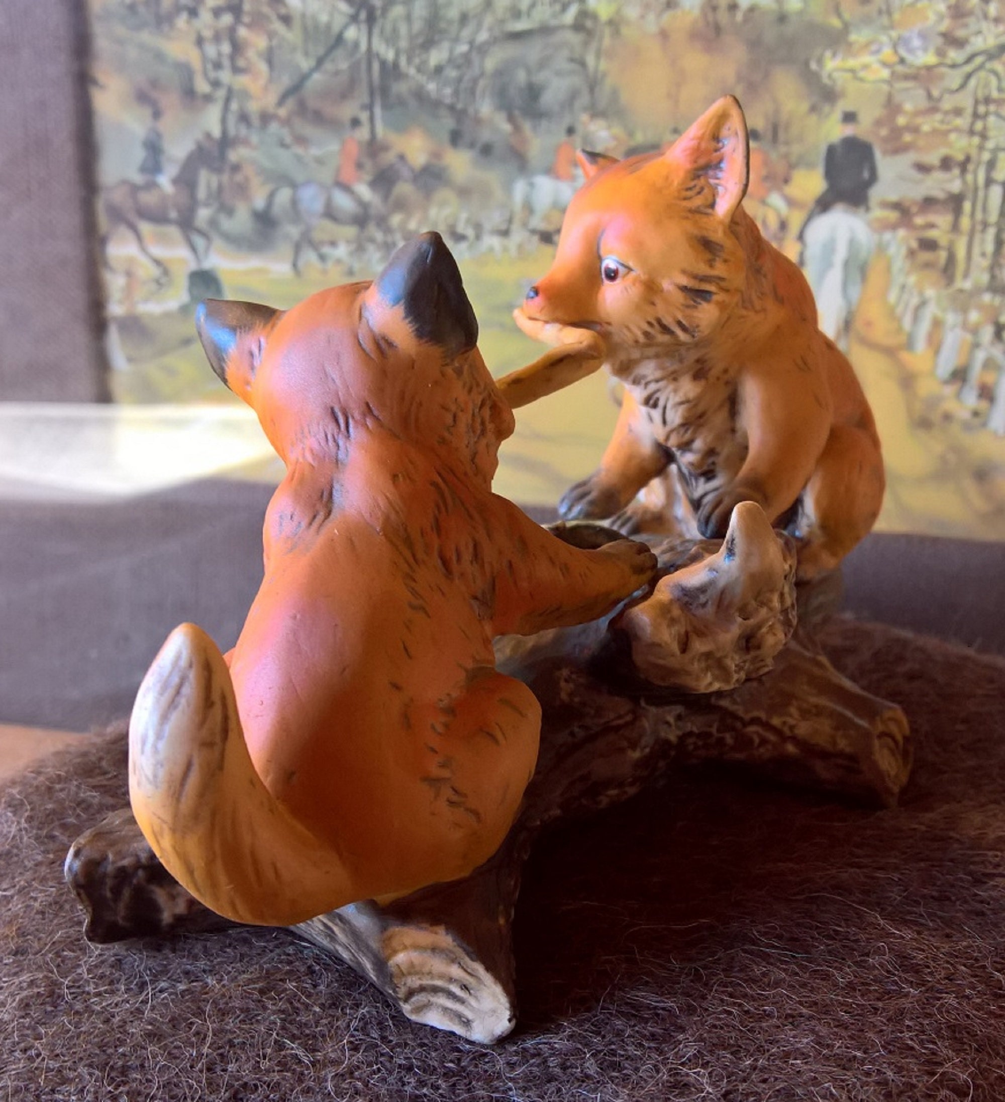 beswick foxes figurines