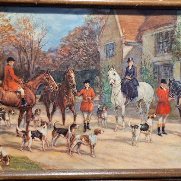 Fox Hunting Vintage Decor preview