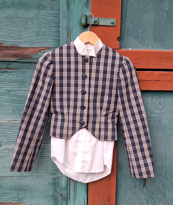 Vintage Riding Jacket and Blouse Youth Showmanshi… - image 1