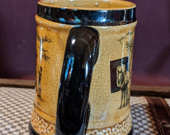 値下げ！ ヴィンテージ　1950s フォートナム&メイソン陶器キャビアポット メイソンズ manson's キャニスター ポット ヴィンテージ VISTA