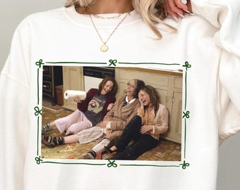 The Family Stone Movie Holiday Christmas Sweatshirt, Meredith's Mushroom Strata Recipe for Cooking Baking Lovers Romcom Movie Buff Gift Xmas
