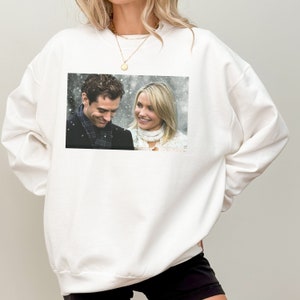 The Holiday Movie Still Christmas Amanda Woods Graham Nancy Meyers Film RomCom Fan Crewneck Sweatshirt Shirt Romantic Gift