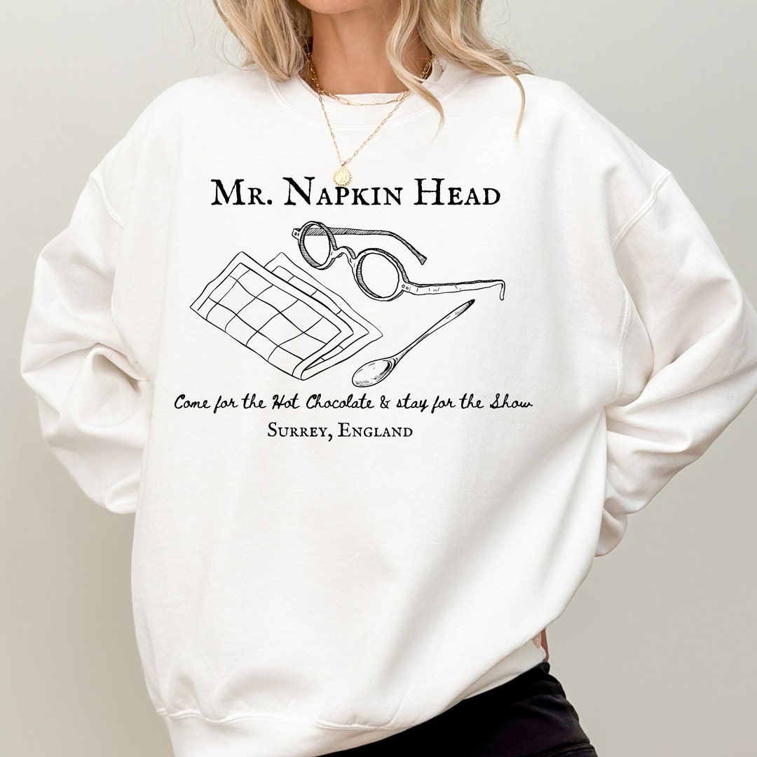 The Holiday Movie Merch Mr. Napkin Head Nancy Meyers Rosehill Cottage