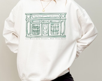 You&#39;ve Got Mail Sweatshirt Crewneck The Shop Around The Corner 90&#39;s Movie Merch Oversized Sweatshirt Book Lovers Gift NY152 Shopgirl