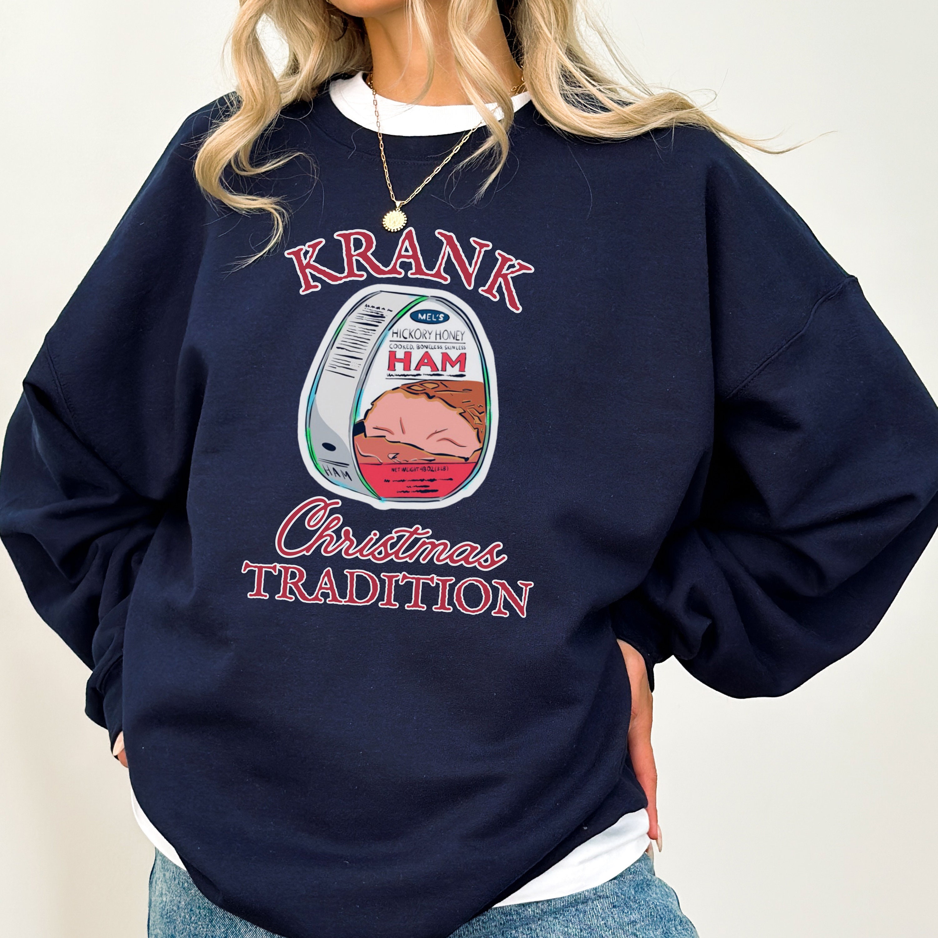 Christmas With the Kranks Canned Ham Tradition Crewneck Sweatshirt