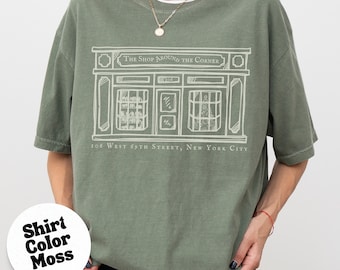 You&#39;ve Got Mail Unisex Comfort Colors T-shirt The Shop Around The Corner 90&#39;s Movie Merch Oversized Book Lovers Gift NYC152 Shopgirl