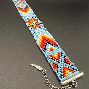 Loom Beaded Cuff Bracelet