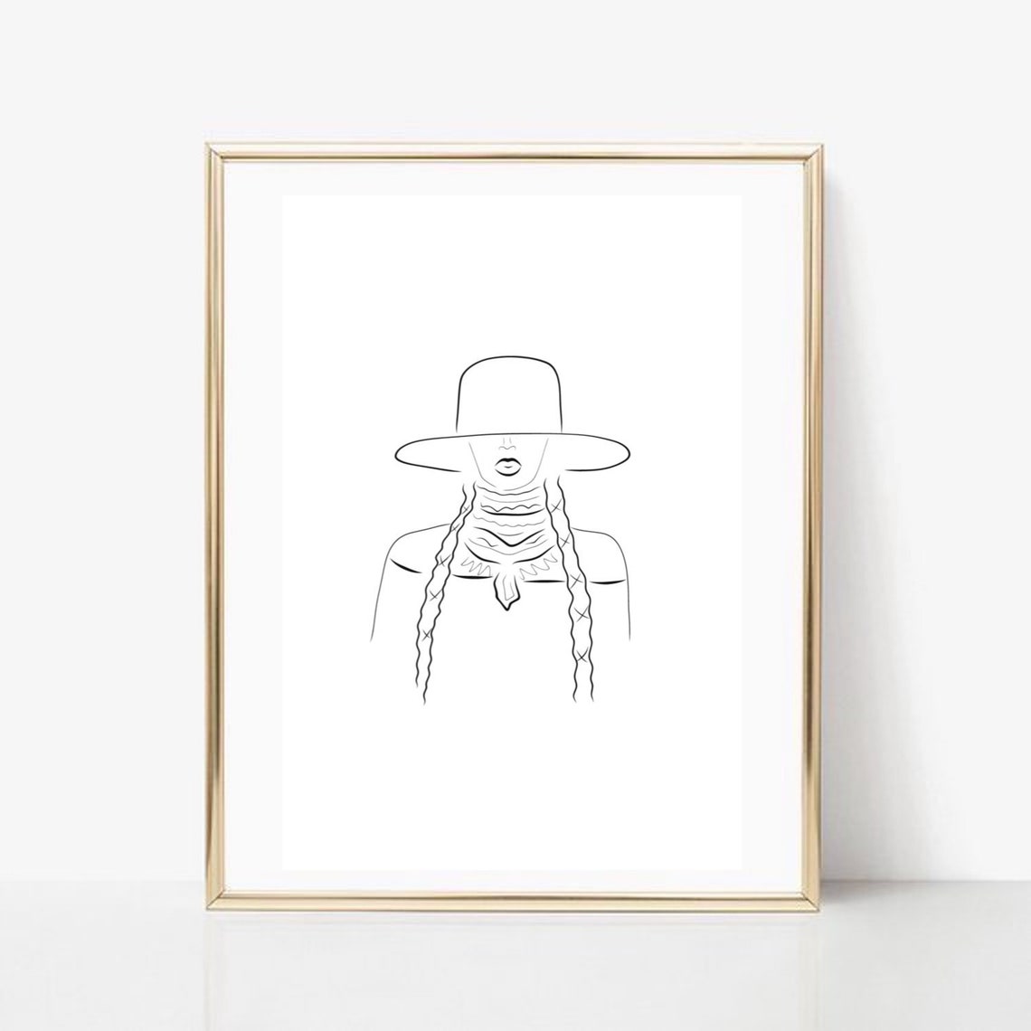 Beyonce Line Art, Beyonce Print, Abstract Beyonce Wall Decor ...