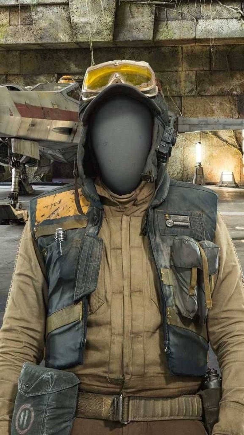 Star Wars Rogue One Full Back Rebel Vest Etsy