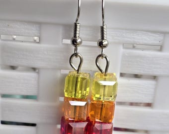 Colorful Bead Earrings