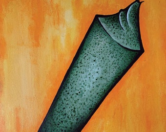 Un porro prearmado de Lō, póster, 5” x 7”