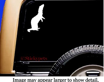 Ferret Full Body Vinyl Car Window Pet Vinyl Decal Sticker Original Design Silhouette