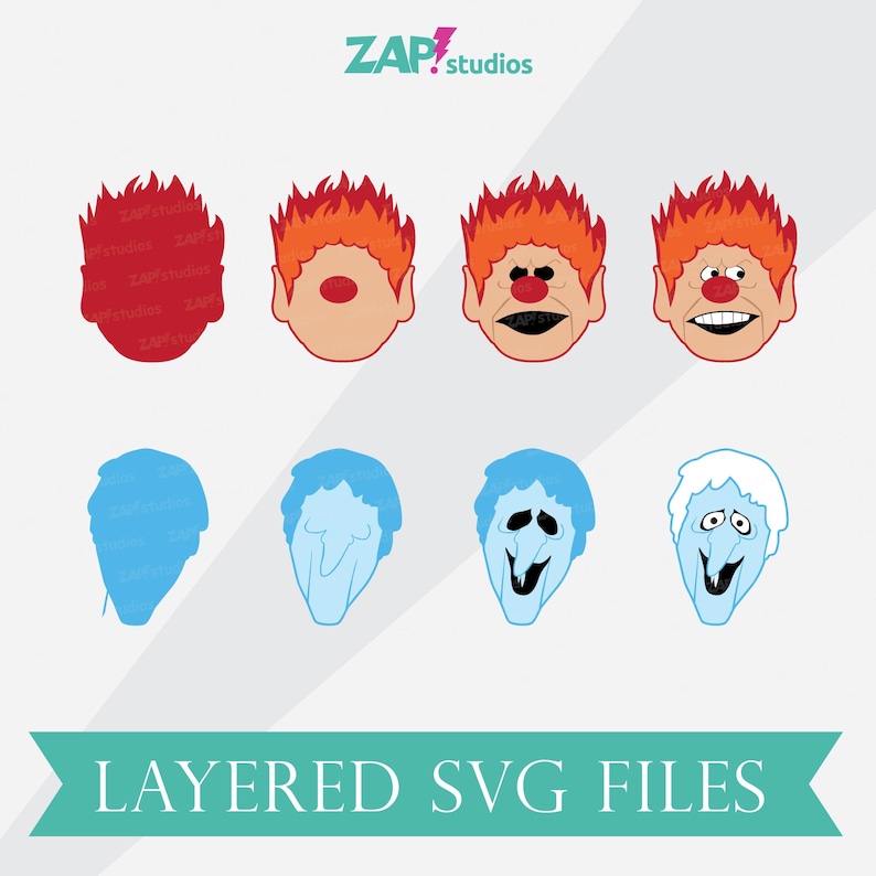Miser Brothers SVG Bundle, Christmas TV Clip Art (digital Download) - Etsy