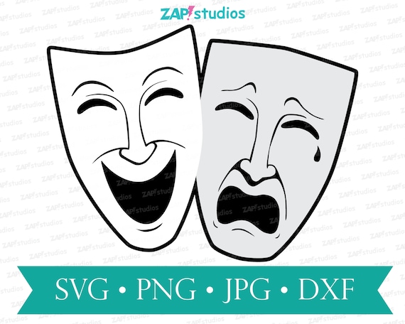 Drama Masks Svg, Comedy and Tragedy Masks, Theater Faces Svg, Happy Sad  Masks Png, Theater Kids Svg, Drama Cutting Files, Actor Gift Actress -   Canada