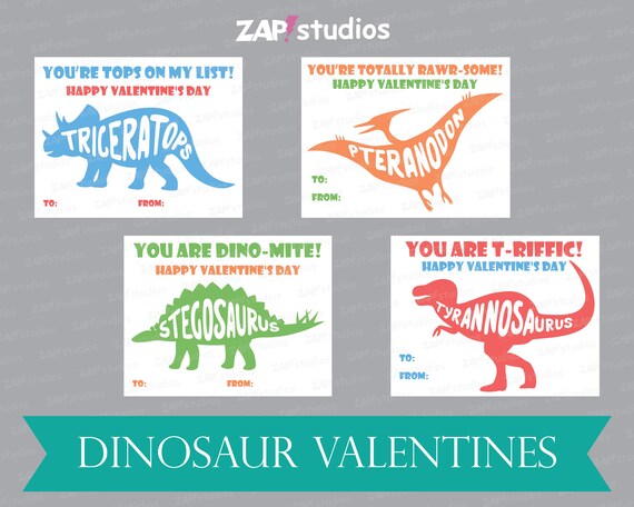 Editable Dinosaur Valentines Printable Dino Valentine T-rex | Etsy