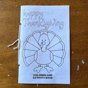 Printable Thanksgiving Activity Booklet, Thanksgiving Activities for kids, I Spy, Thanksgiving Coloring, Maze, Thanksgiving Word Search, image 3