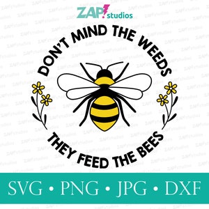 Feed The Bees Round Sign SVG: Porch Decor (Digital Download)