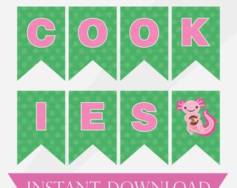 Printable Girl Scout Cookie Booth Banner - Etsy