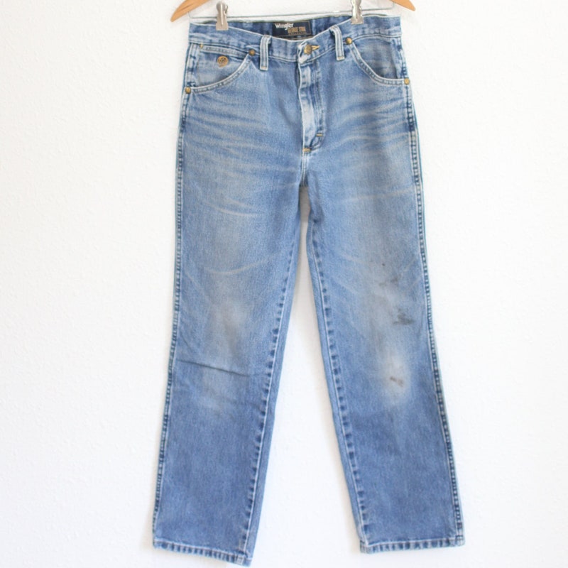Vintage 90s Blue ALL AMERICAN CLOTHING CO. Denim Jeans - 31 X 30