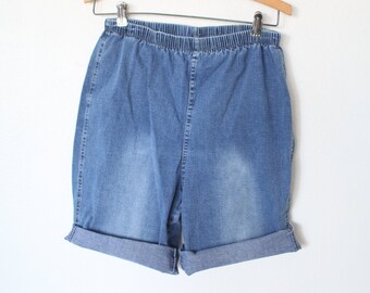 Paperbag Denim Shorts | Etsy Australia