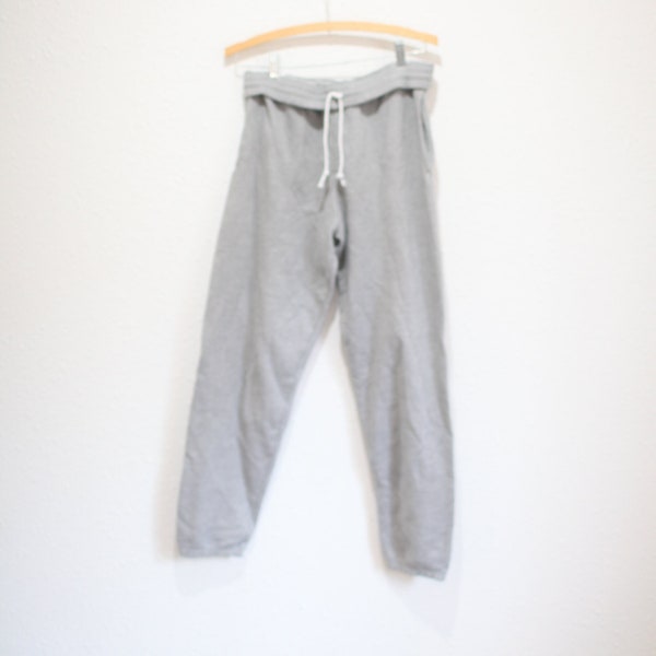 vintage 90s baggy gray sweat pants drawstring sweats #077