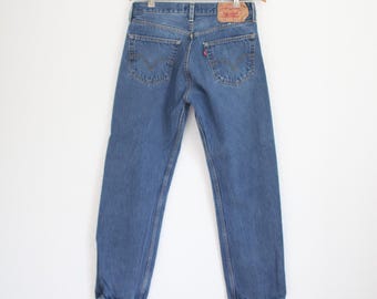 Levi's 501 Vintage Denim Blue Jeans W36L32 Made in USA - Etsy