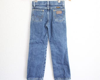 vintage 90s  wrangler kids denim jeans  7 #043