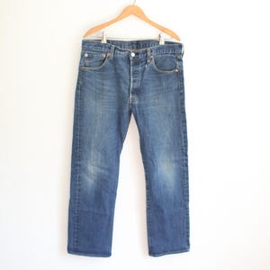 vintage 90s levi&#39;s 501 jeans denim 36 x 30  #093