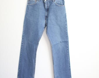 Vintage Levi's 517 Jeans: Slim Fit Boot Cut Denim, Made in USA - Etsy