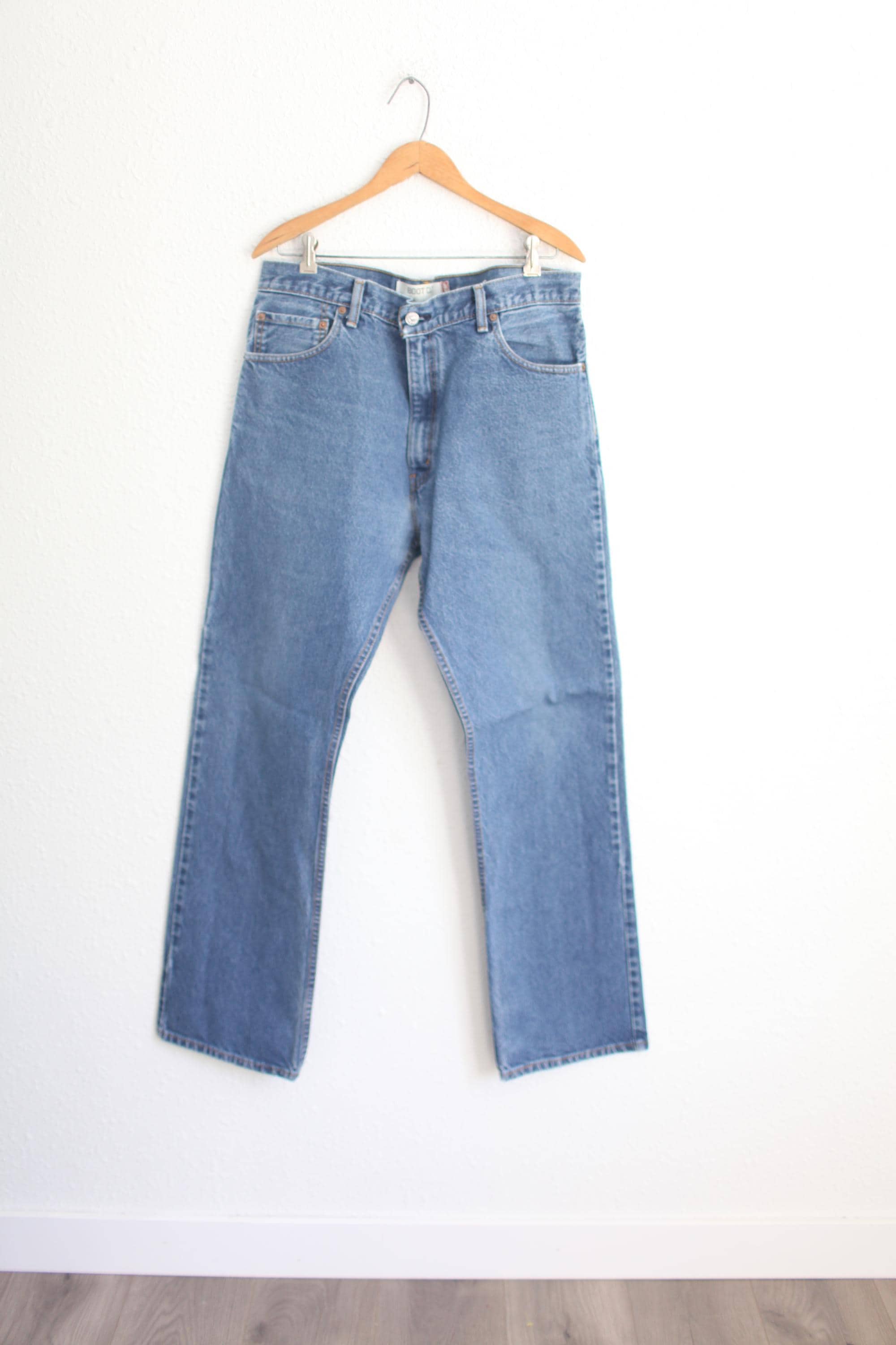Vintage 90s Levi's 517 Jeans Denim 36 X 34 #0623 - Etsy