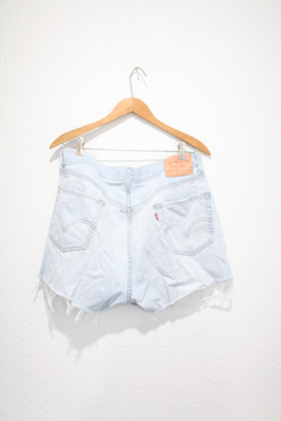 Vintage Distressed Cut off Levis 503 