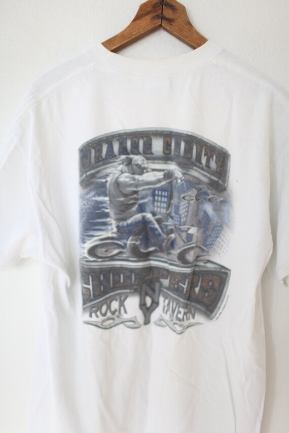 Vintage Orange County Choppers White T 