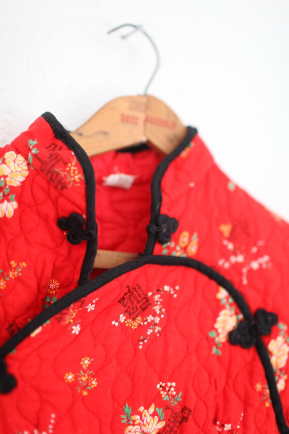 Statement Collar Frog-Button Kimono - M/L