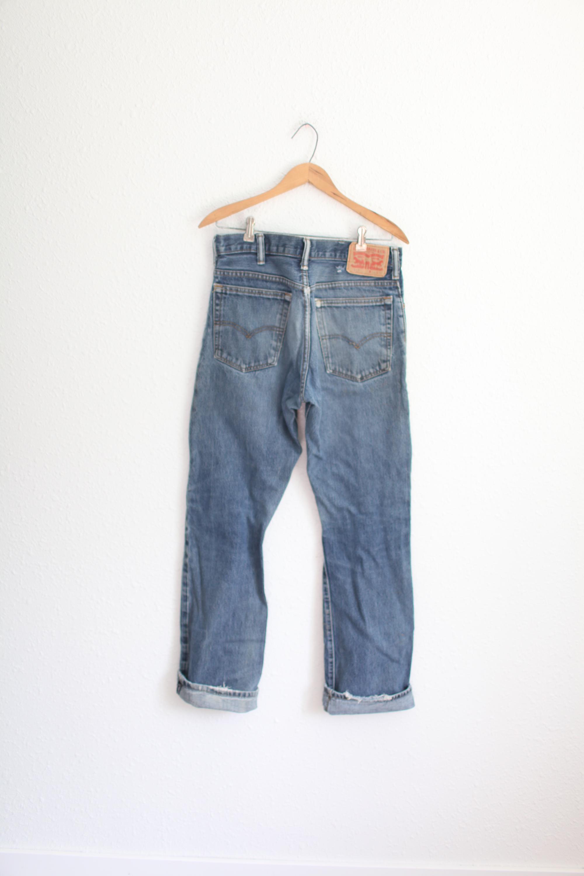 Vintage 90s Levi's 517 Jeans Denim 32 X 32 #0159 - Etsy