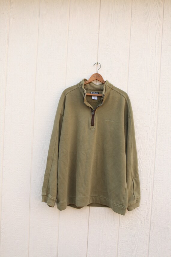 green columbia sweatshirt