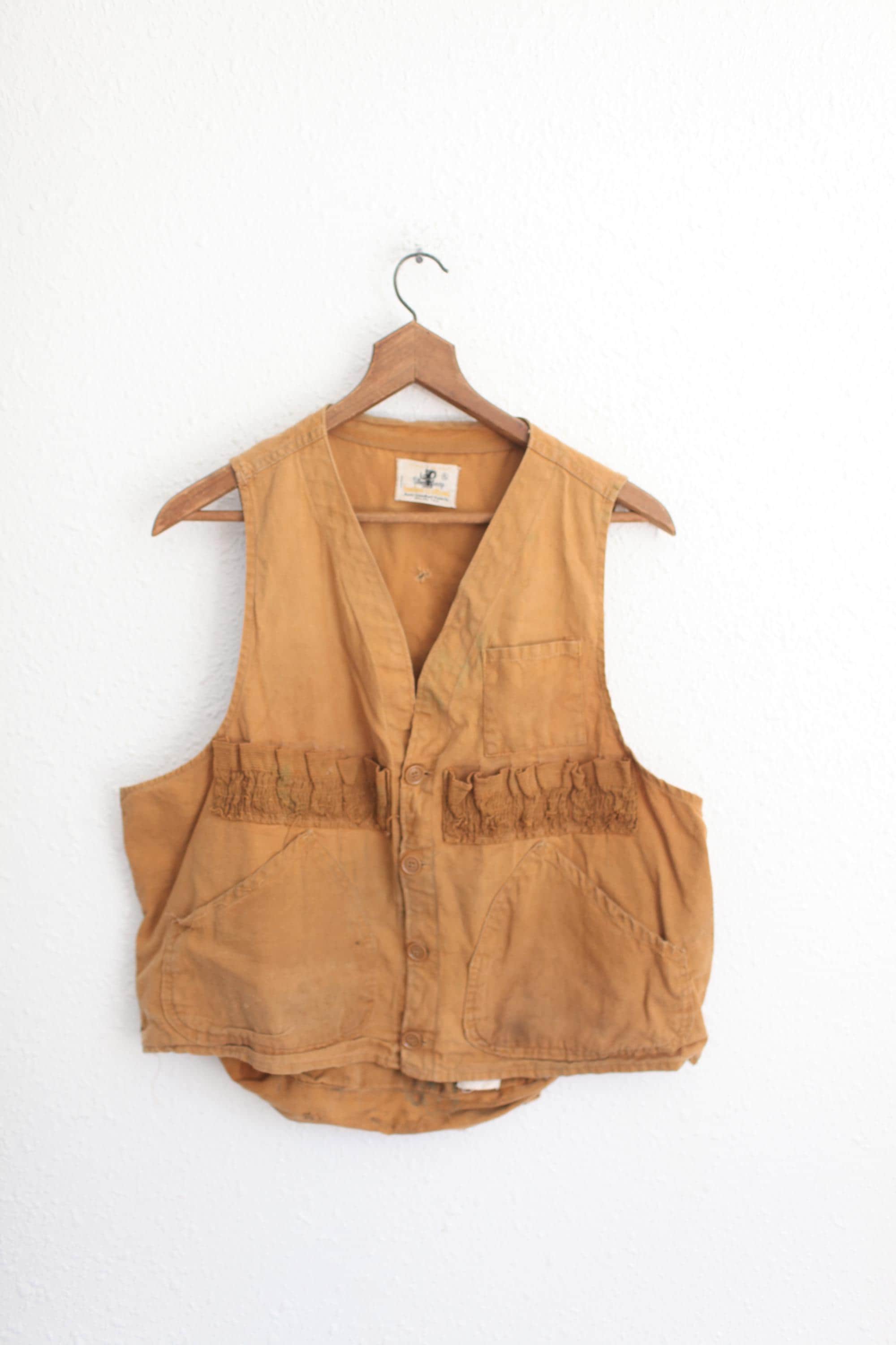 60s Black Vest - Etsy