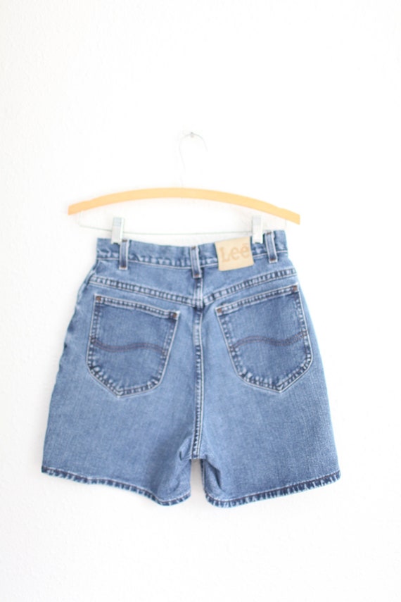vintage 90s LEE  cut off denim jean shorts  26 #03