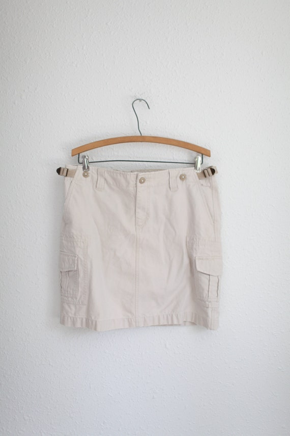 Cargo tan mini skirt Gem
